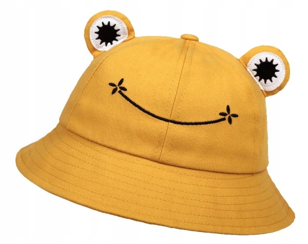 

Kapelusz Rybacki bucket hat żaba czapka żabka