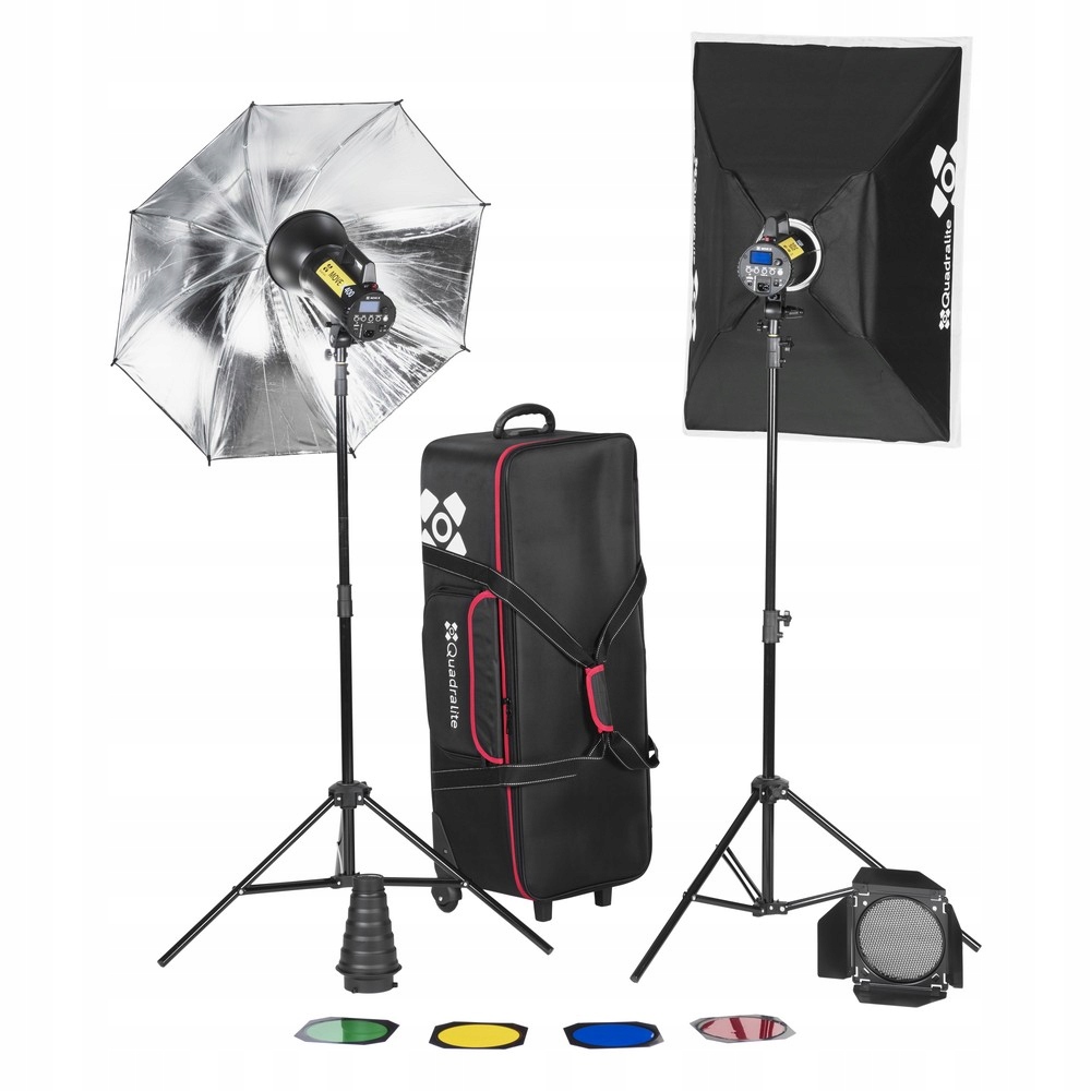 Quadralite Move X 400 Zestaw studyjny z lampą błyskową 400 Ws