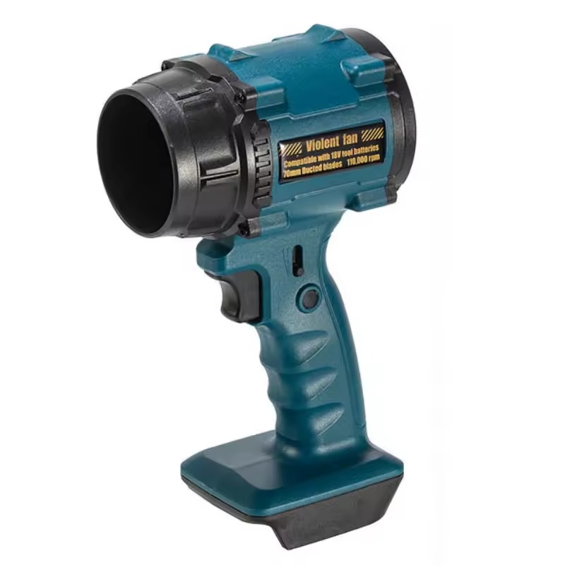 Akumulátorový fúkač kompatibilný s akumulátormi Makity 18V na lístie