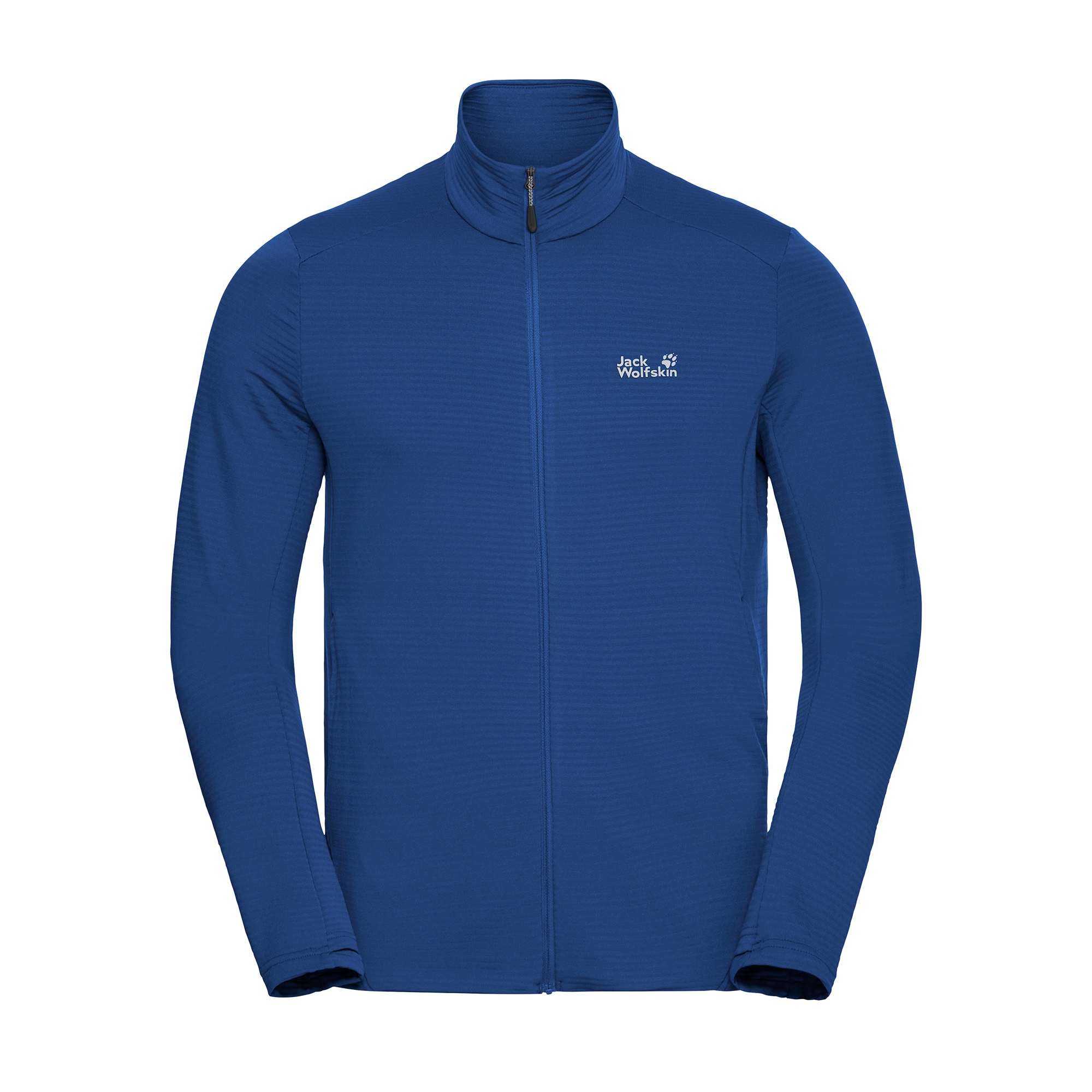 Bluza trekkingowa męska Jack Wolfskin Litestride Full Zip blue orchid