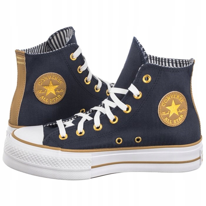 Dámské tenisky Converse Ctas Lift Hi Tan A08860C, modré