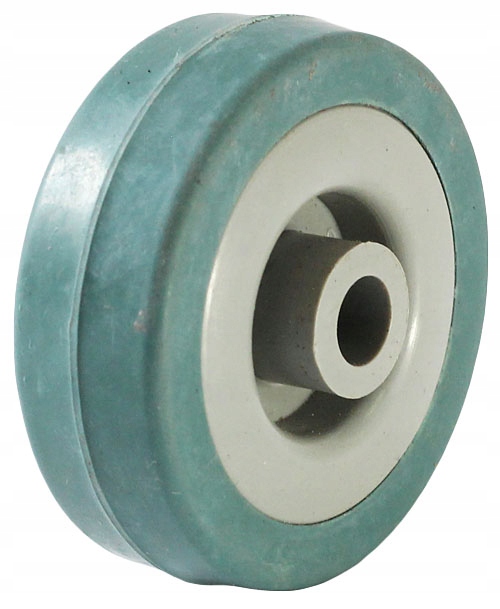 KOŁO PLASTIKOWE SZARE 50 mm otwór fi 7 mm