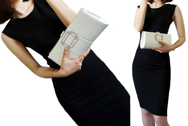 

Czarna Wyszczuplająca Klasyczna sukienka Polska 50