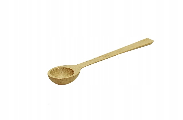

Łyżeczka drewniana czerpadło do cukru soli 13,5cm