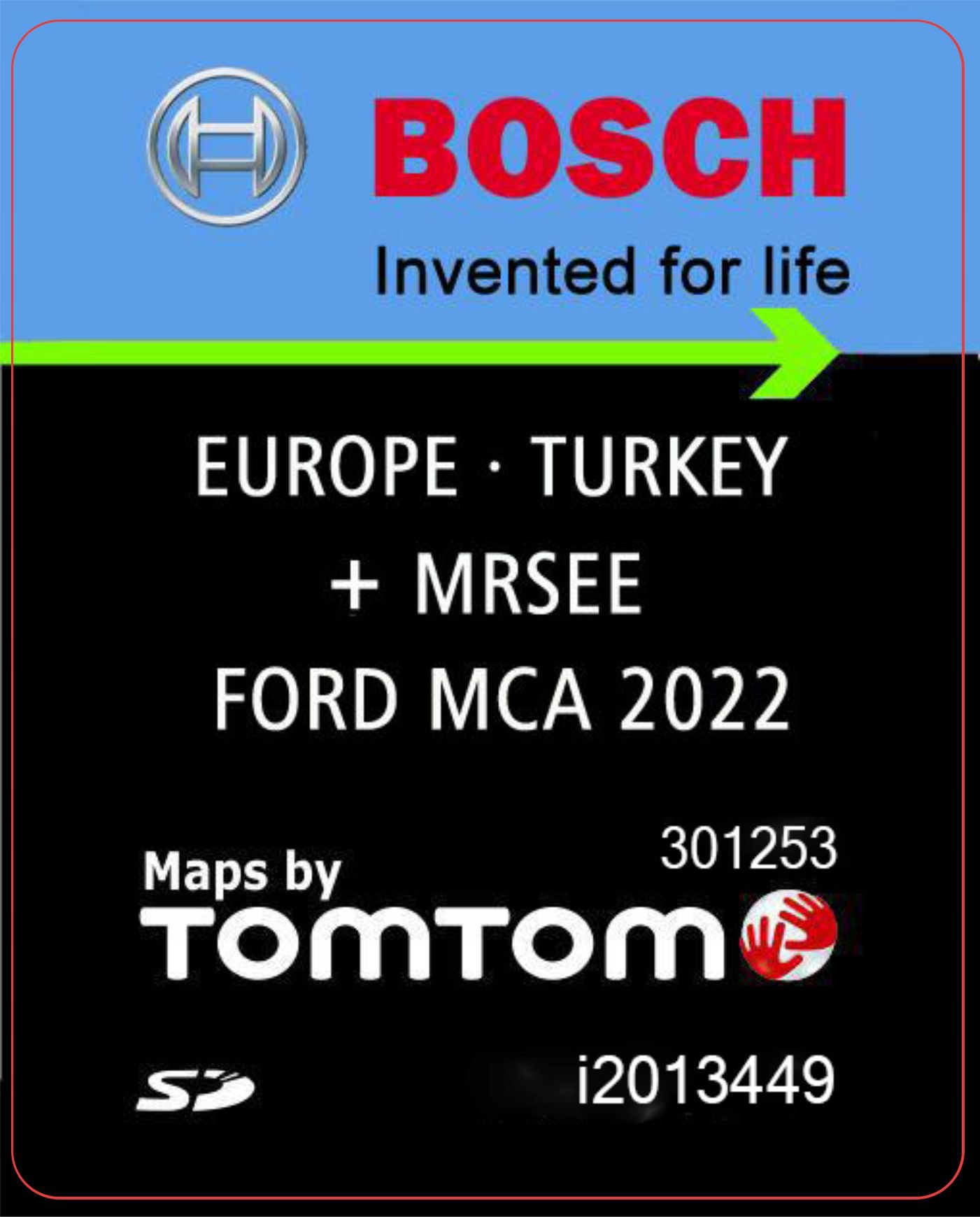 

Mapa Nawigacja Ford Mca Kuga S-max Mondeo Eu 2022