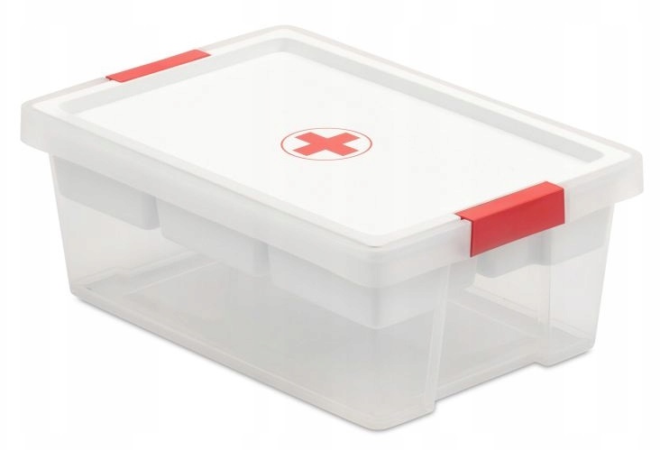 

Apteczka Domowa Organizer Pierwsza pomoc leki 7 L