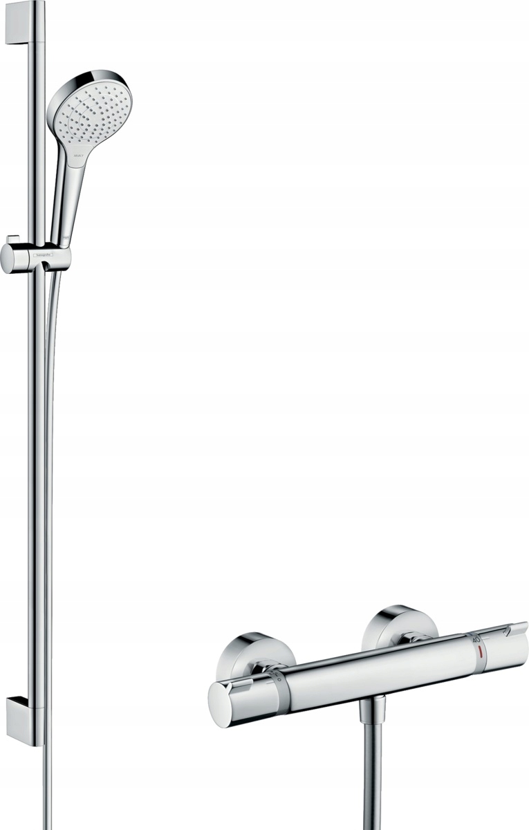 Hansgrohe Croma Select S System prysznicowy Vario z drążkiem 90cm, 27014400