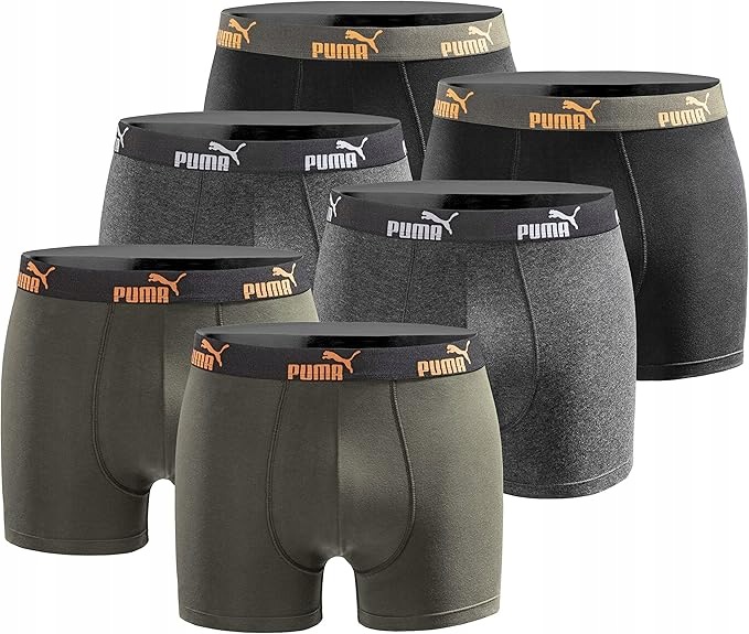 Puma Basic pánské boxerky, vícebarevné