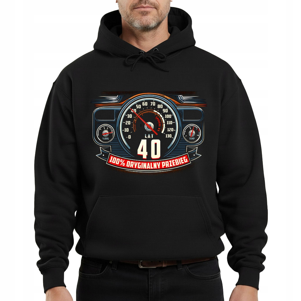 Bluza Na 40 Urodziny Męska Lat Śmieszne Dla Faceta Mężczyzny 3XL