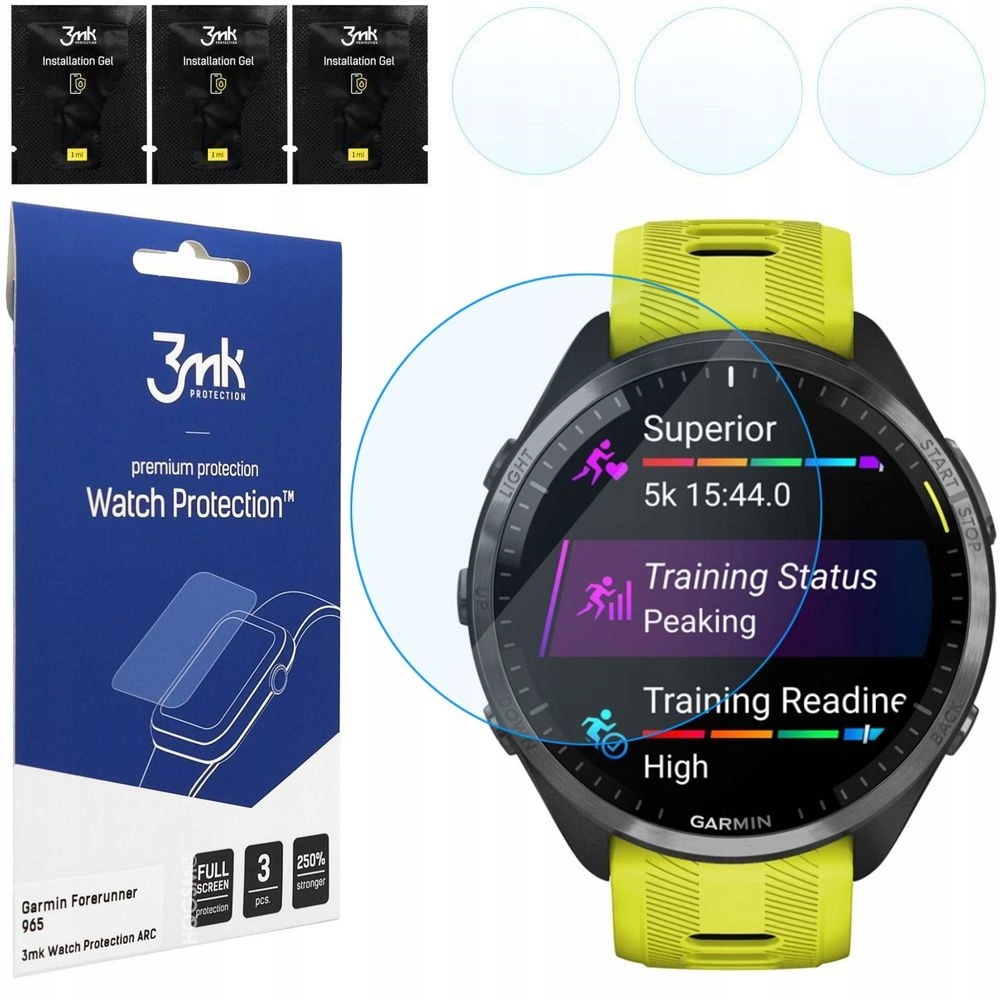 

3x Folia Hydrożelowa 3mk do Garmin Forerunner 965