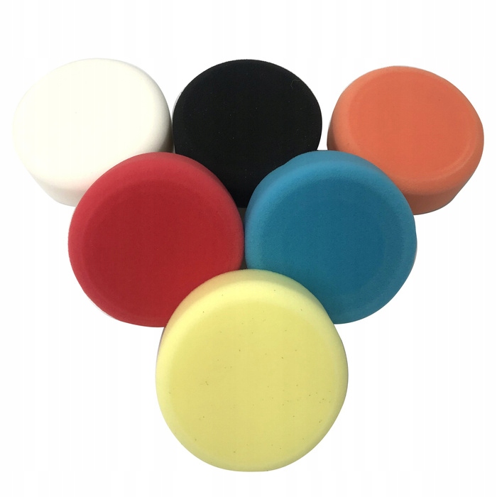 

Zestaw gąbek 6 szt gąbka polerska tarcza 150xM14