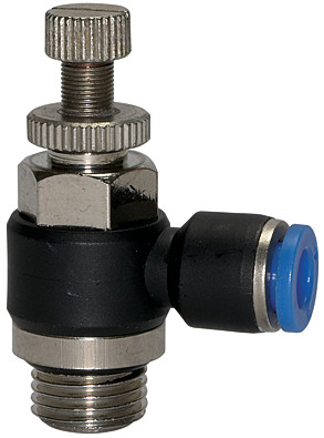 

Zawór precyzyjny dławik auto wtykowy 6mm x 1/8 cal