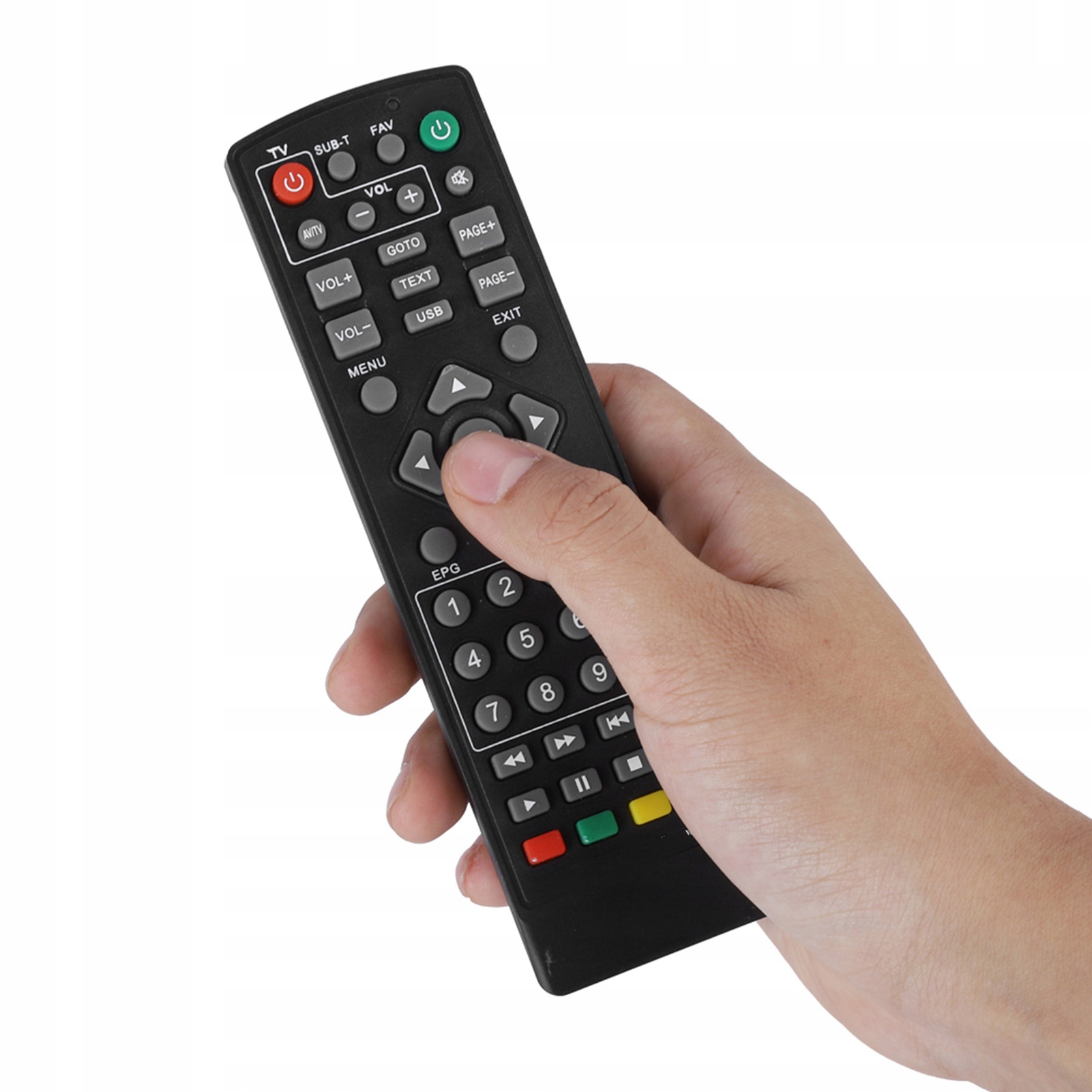 PILOT UNIWERSALNY DO DEKODERA DVB-T2 Marka bez marki