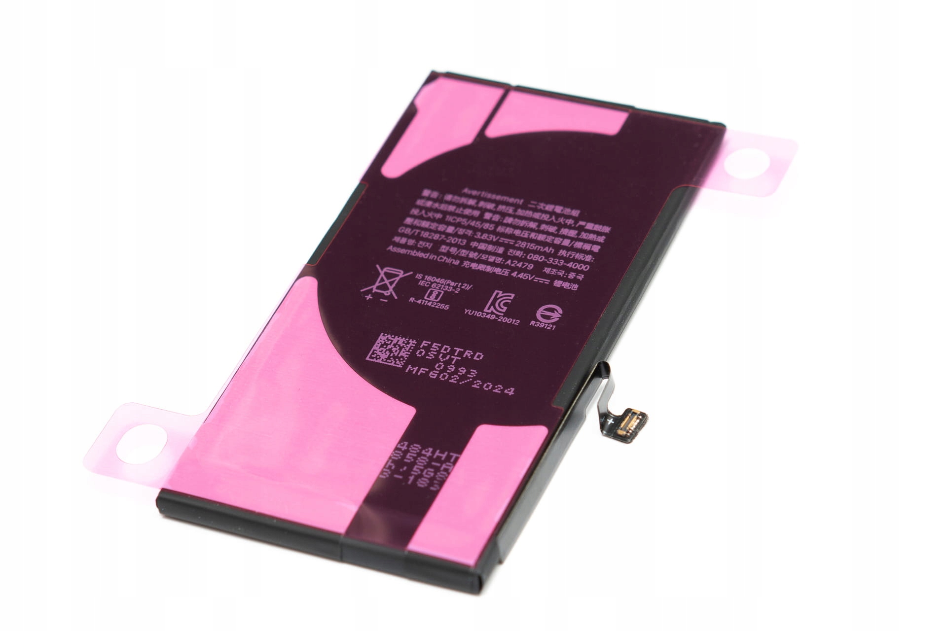 Bateria Akumulator do iPhone 12 / 12 Pro 2815 mAh - Zestaw Narzędzia Klej Technologia akumulatora litowo-jonowy