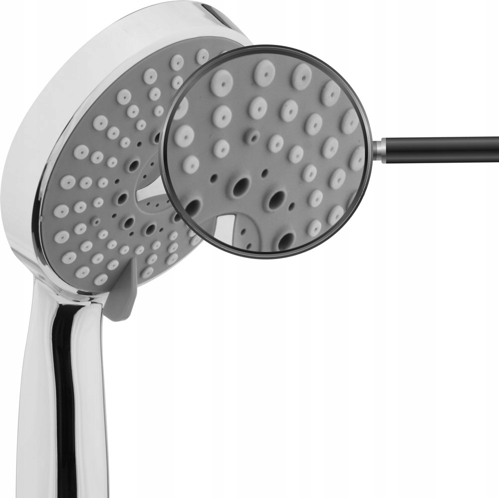 SŁUCHAWKA PRYSZNICOWA 3 FUNKCJE 100 mm OSZCZĘDNA Linia Japet