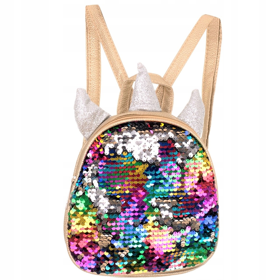 

Plecaczek młodzieżowy Jednorożec tęczowy cekinowy