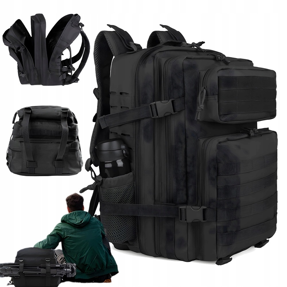 Taktický Pleták 45 L S Dvoucestným Zipem Pro Vyjmutí Věcí