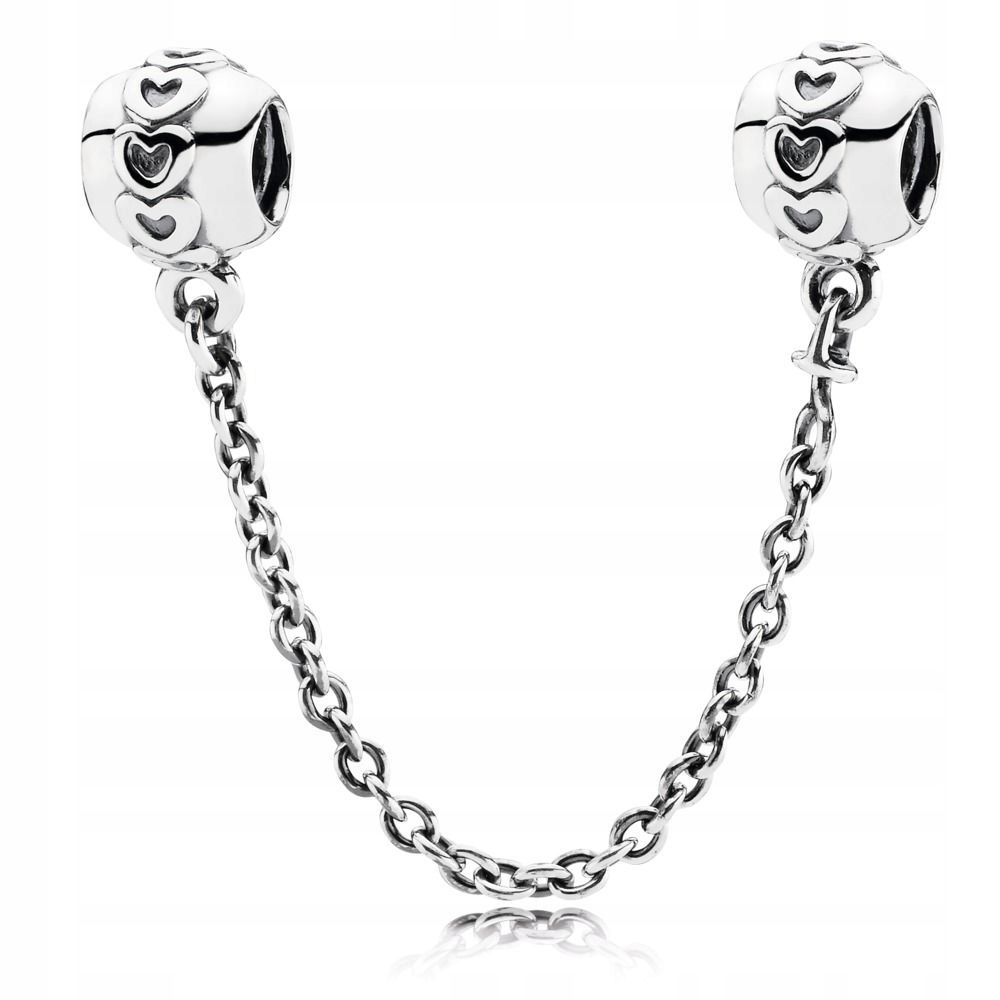 

Łańcuszek Pandora - Serduszka 791088-50