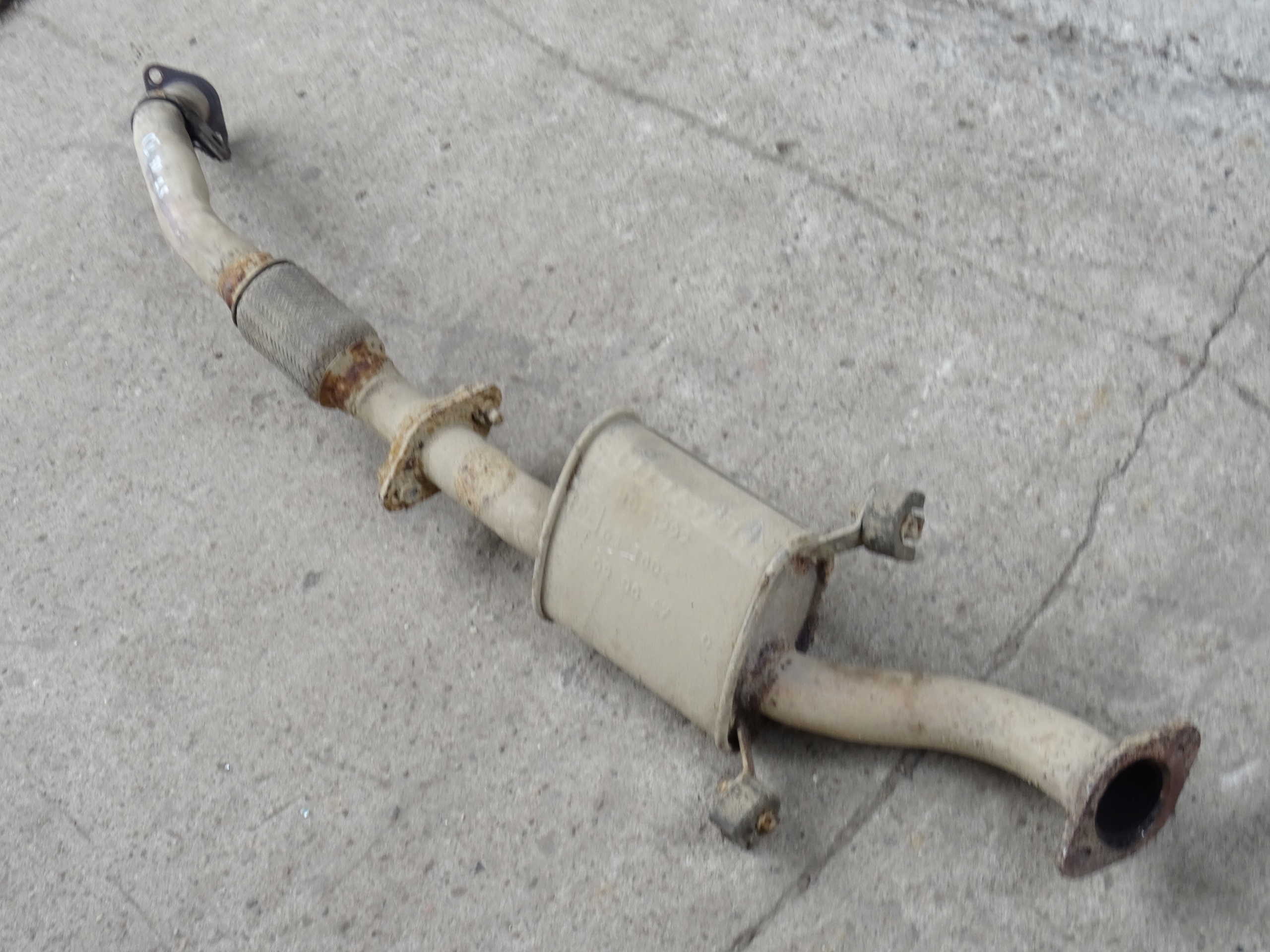 PAJERO II глушник Вихлопна труба 3D 2,5 TDi 90-99r