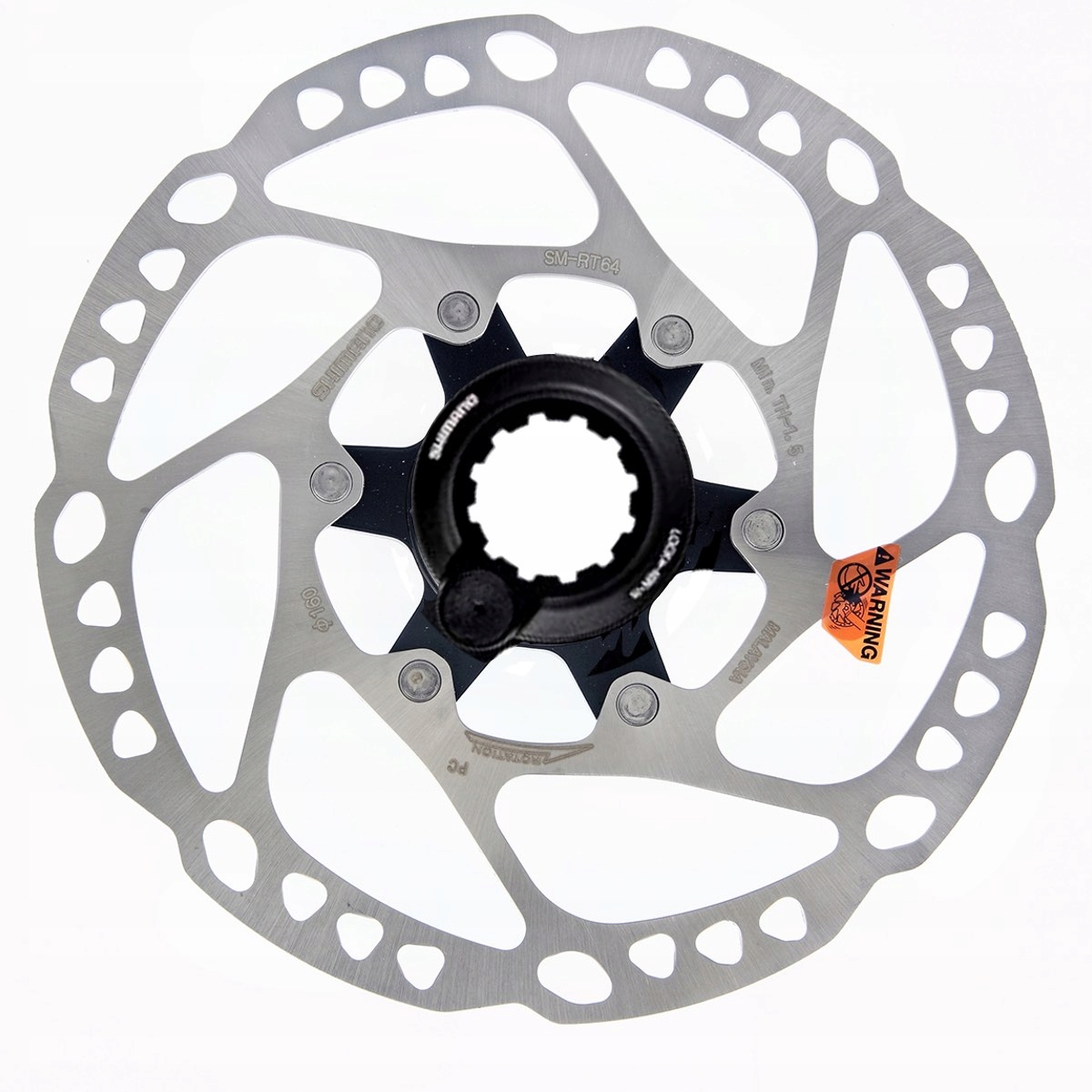 Tarcza Hamulca Shimano RT64 CL Magnes Steps