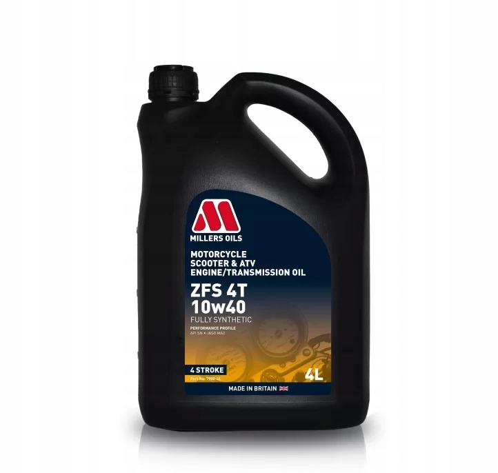 Millers Zfs 10W40 4T 4L 100% Syntetyk