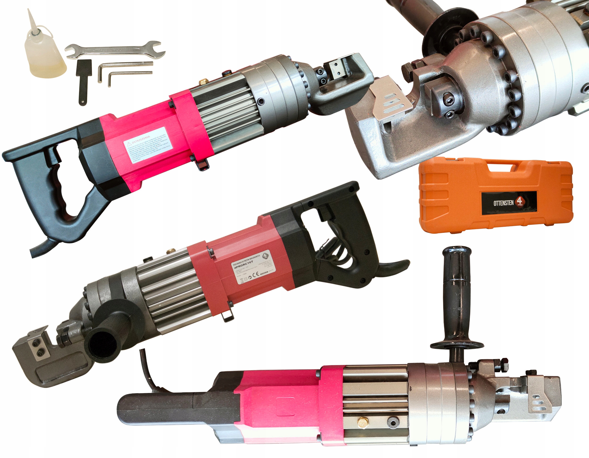 Przecinarka prętów zbrojenia pręty zbrojeniowy nożyce 4-20mm 900W 230V 11kg