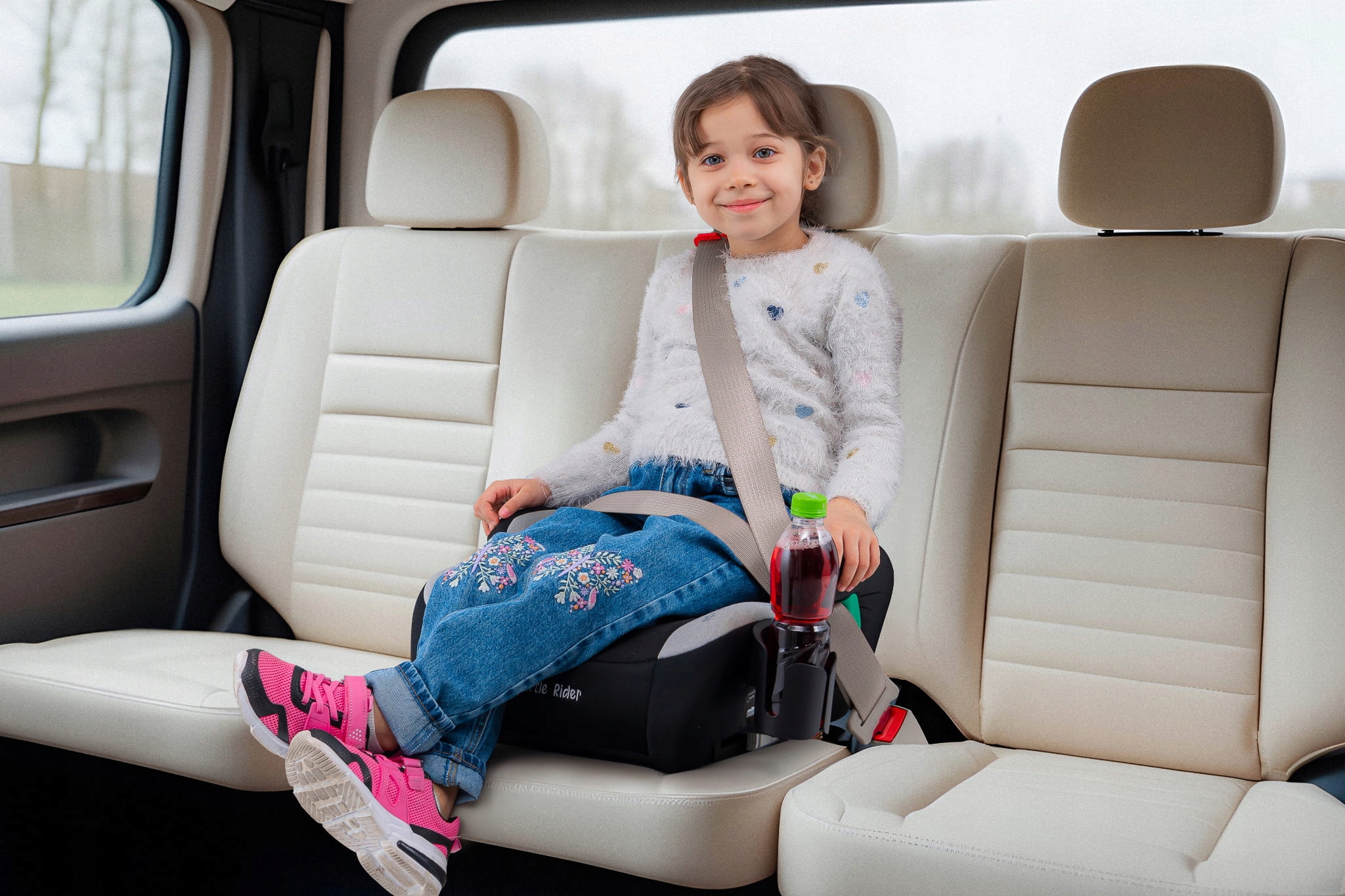 FOTELIK SAMOCHODOWY PODKŁADKA SIEDZISKO CZARNO-SZARY R129 125-150 CM EAN (GTIN) 5905226111422