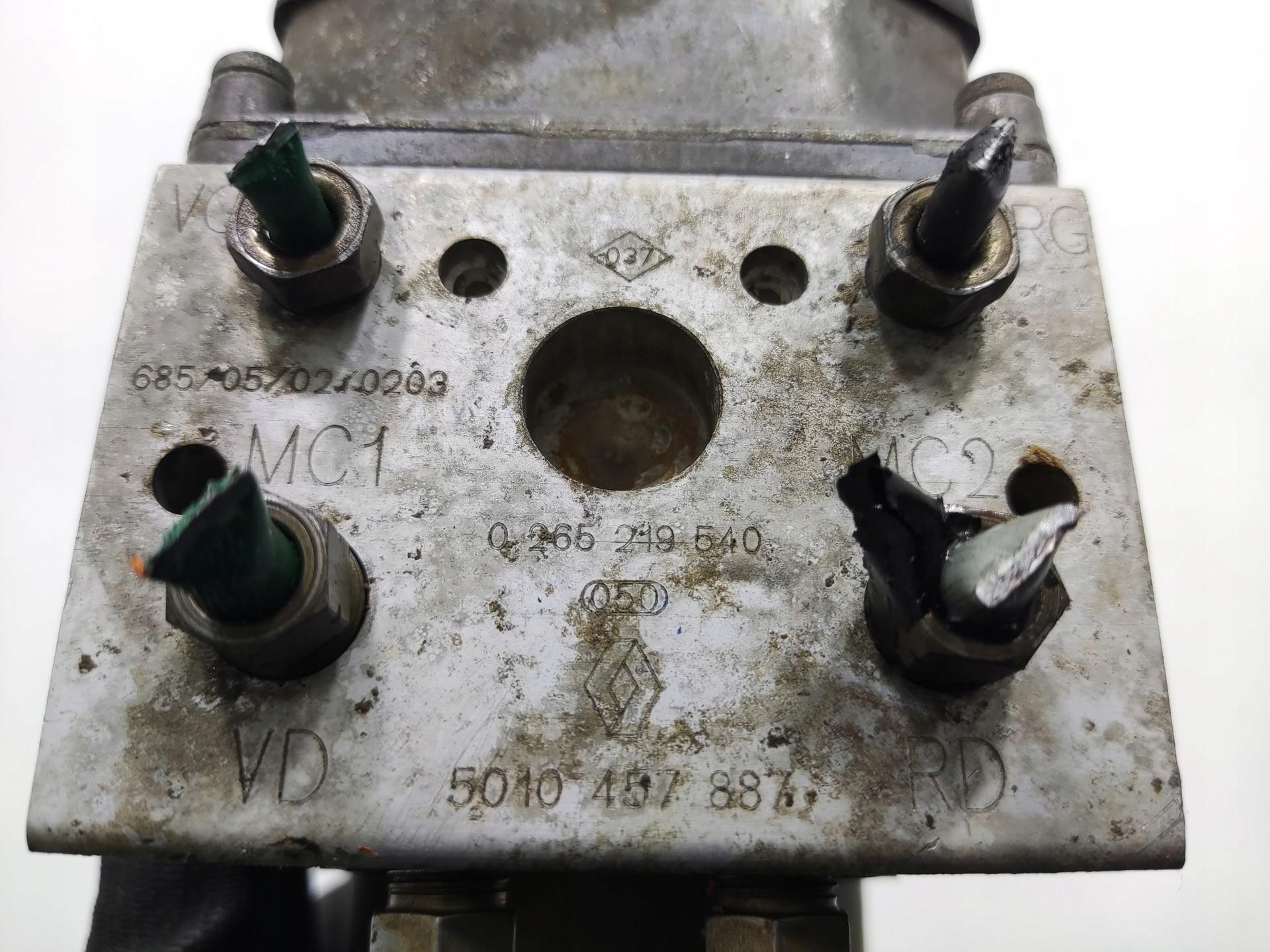 pump control unit ABS RENAULT MASCOTT 2004-2009 5010457887 0265219540