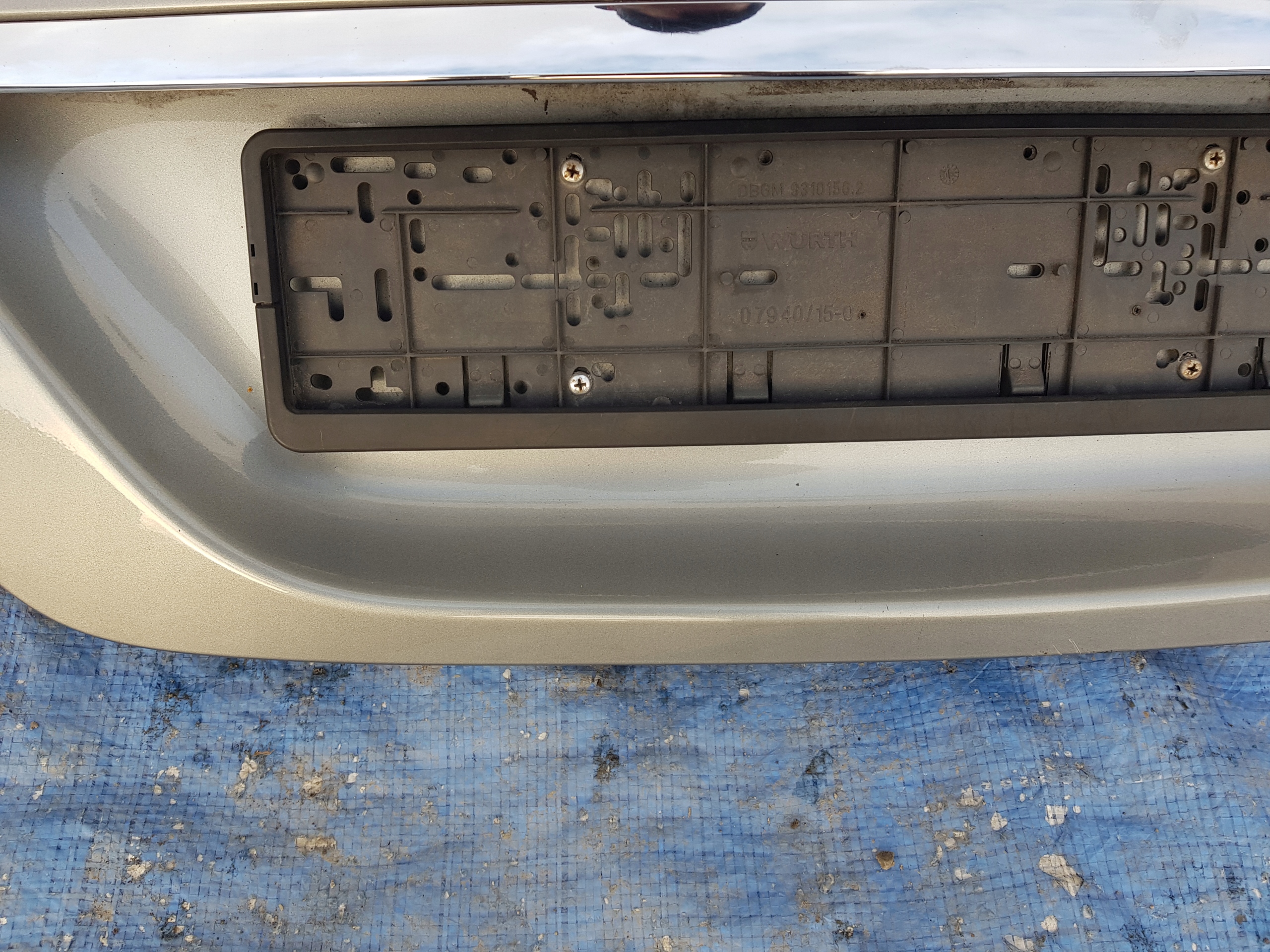complete trunk door boot MERCEDES CLS W218 sedan C792 792