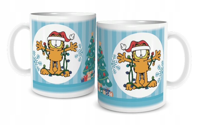 

Kubek Świąteczny Mikołajki Garfield