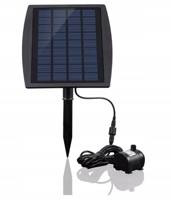 DECDEAL Solarowa Pompa Wodna Do Oczka Z Panelem Słonecznym — miniatura 13