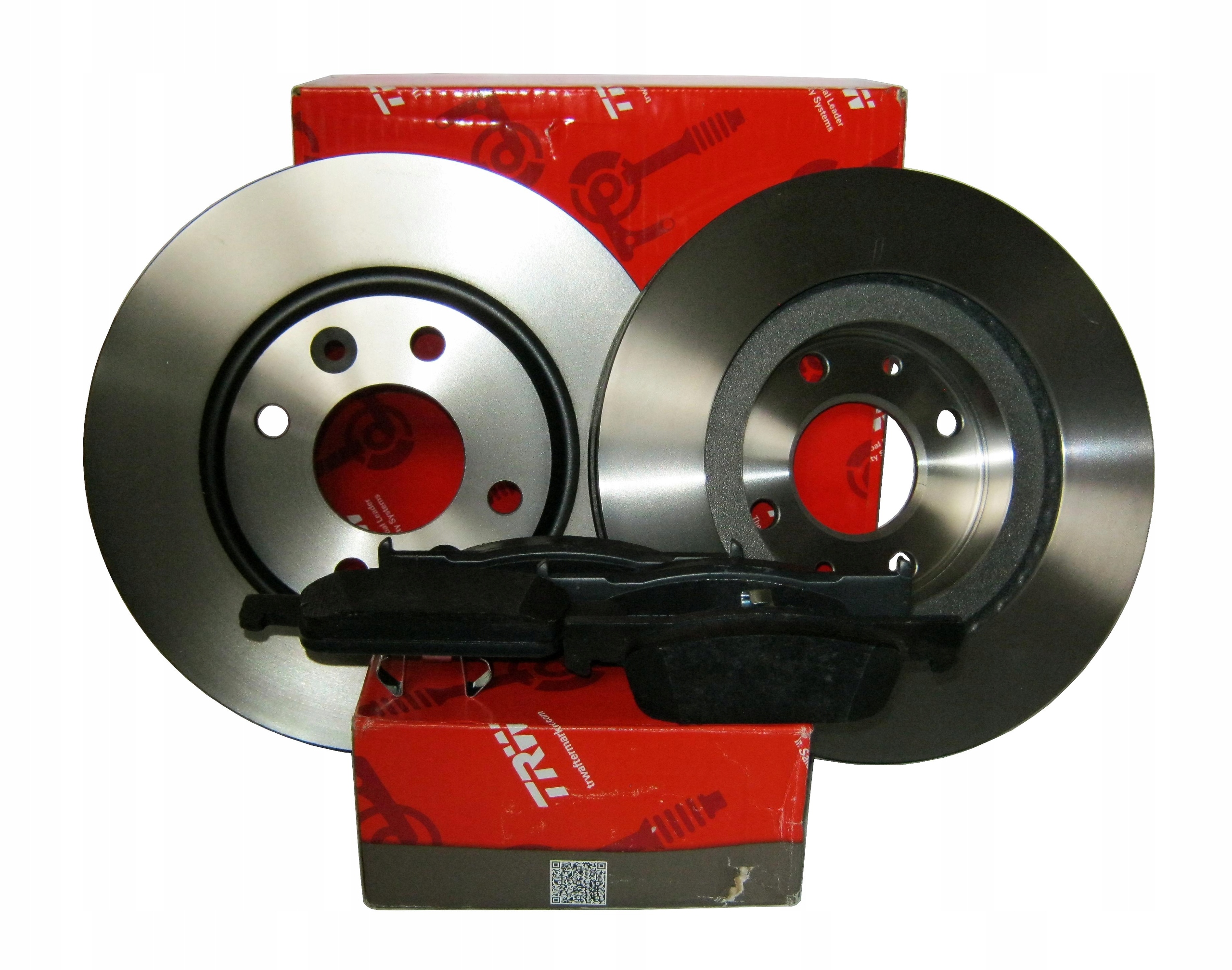 DF6534 GDB2016 - TRW ДИСКИ ТОРМОЗНЫЕ КОЛОДКИ ПЕРЕДНИЕ RENAULT CLIO IV