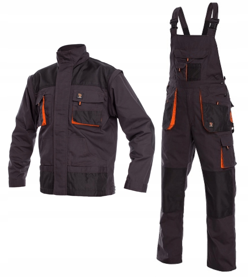 Komplet roboczy bluza + ogrodniczki Ubranie BHP 60