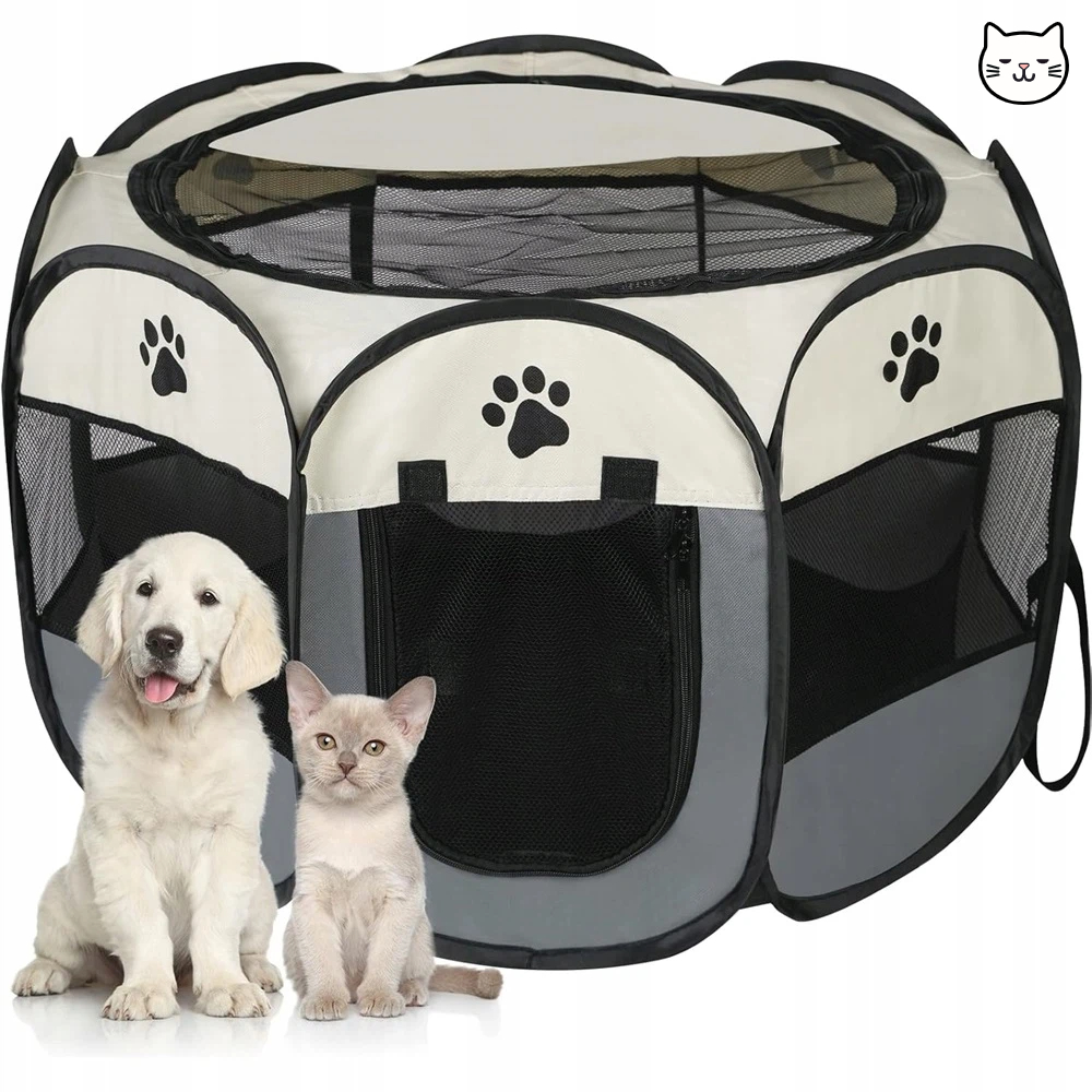 Levně Kotec Pro Psa A Kočku Pelíšek 74X43 CM