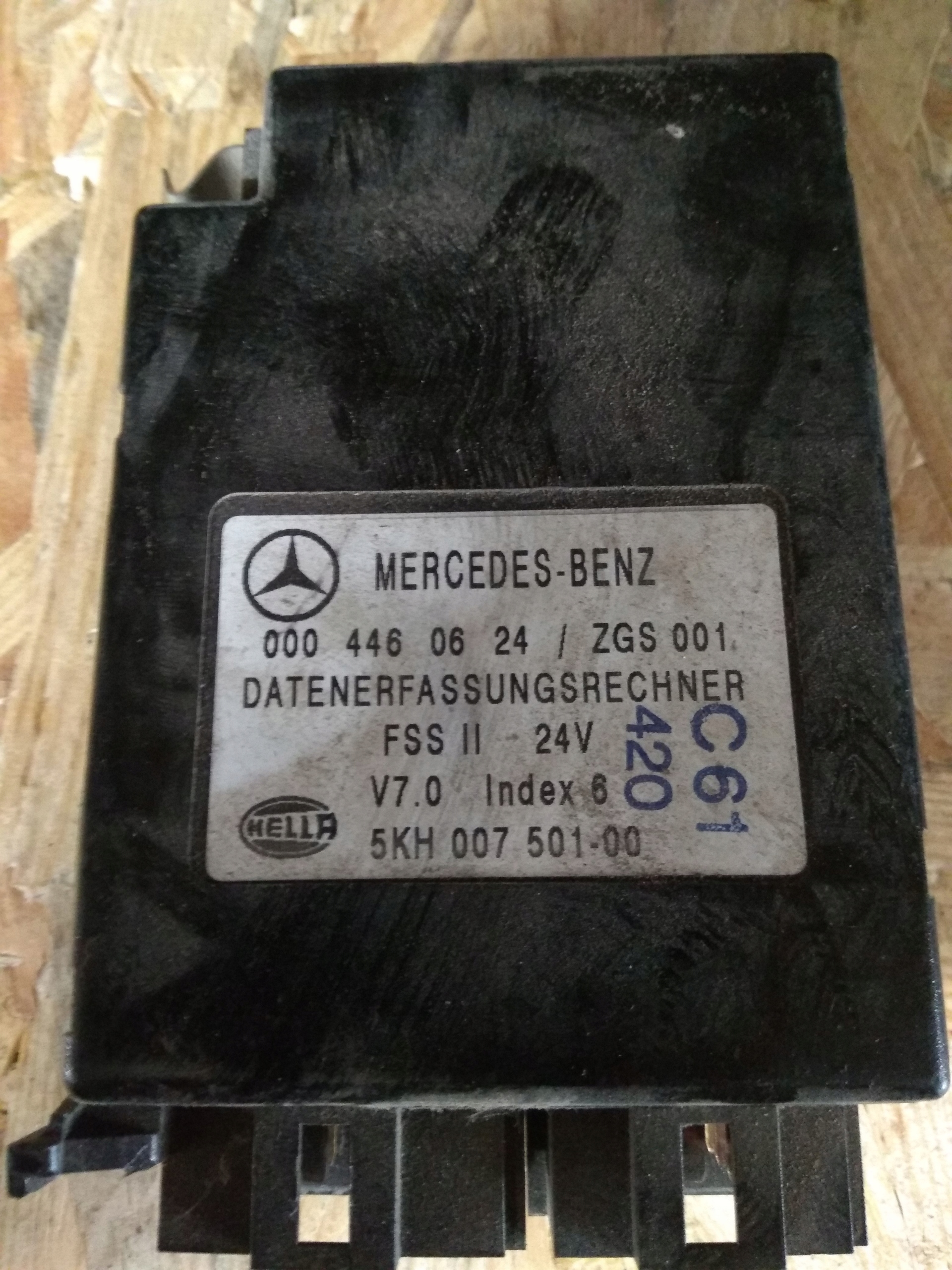 Драйвер модуль FSS II Mercedes 0004460624