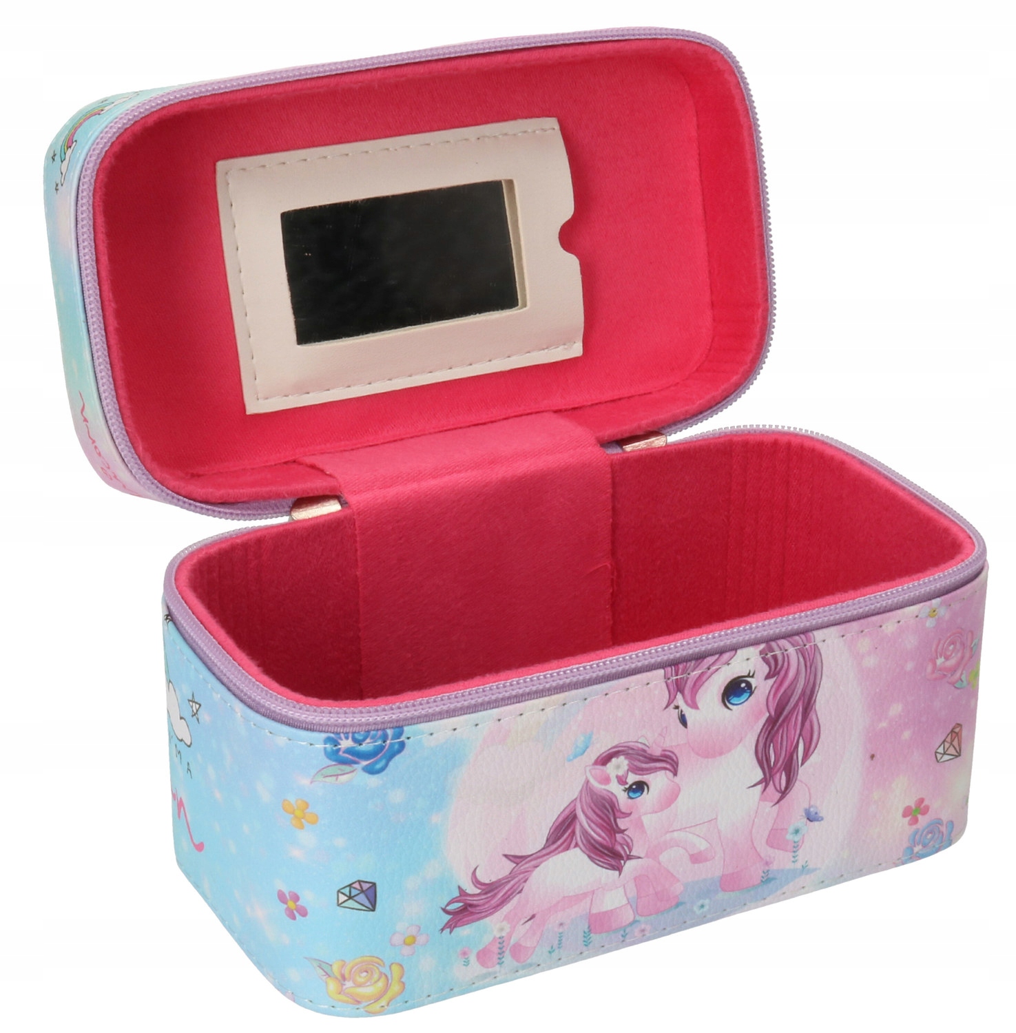 Kuferek dwa koniki JEDNOROŻCE rozm S 5472 Marka Adar