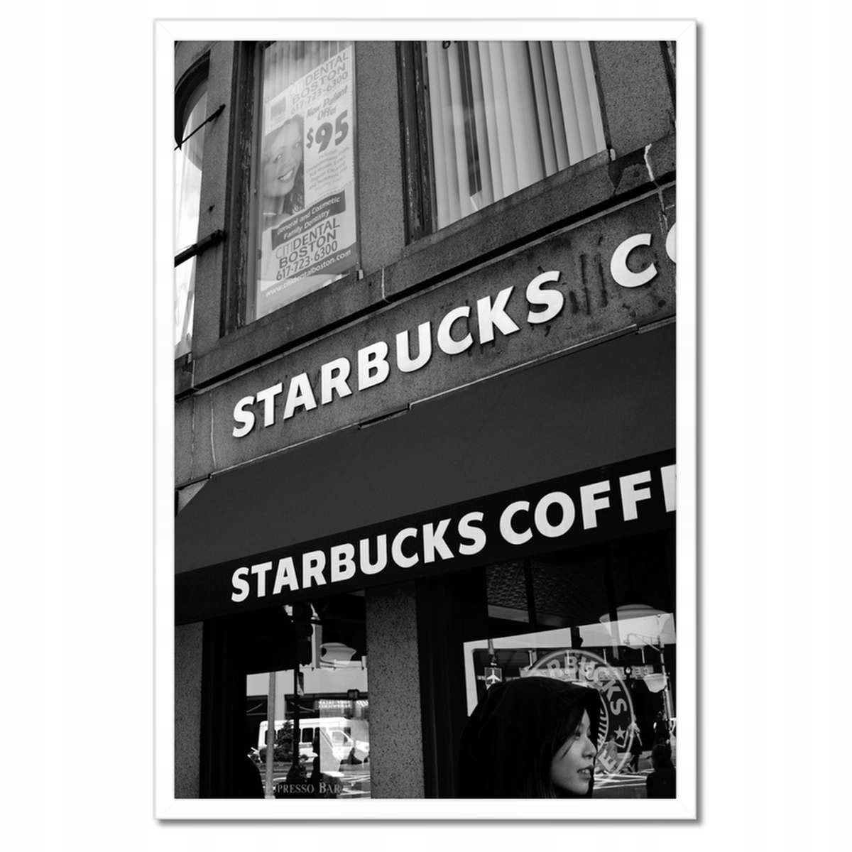 Plakáty v rámu 40x60 Starbucks Coffee