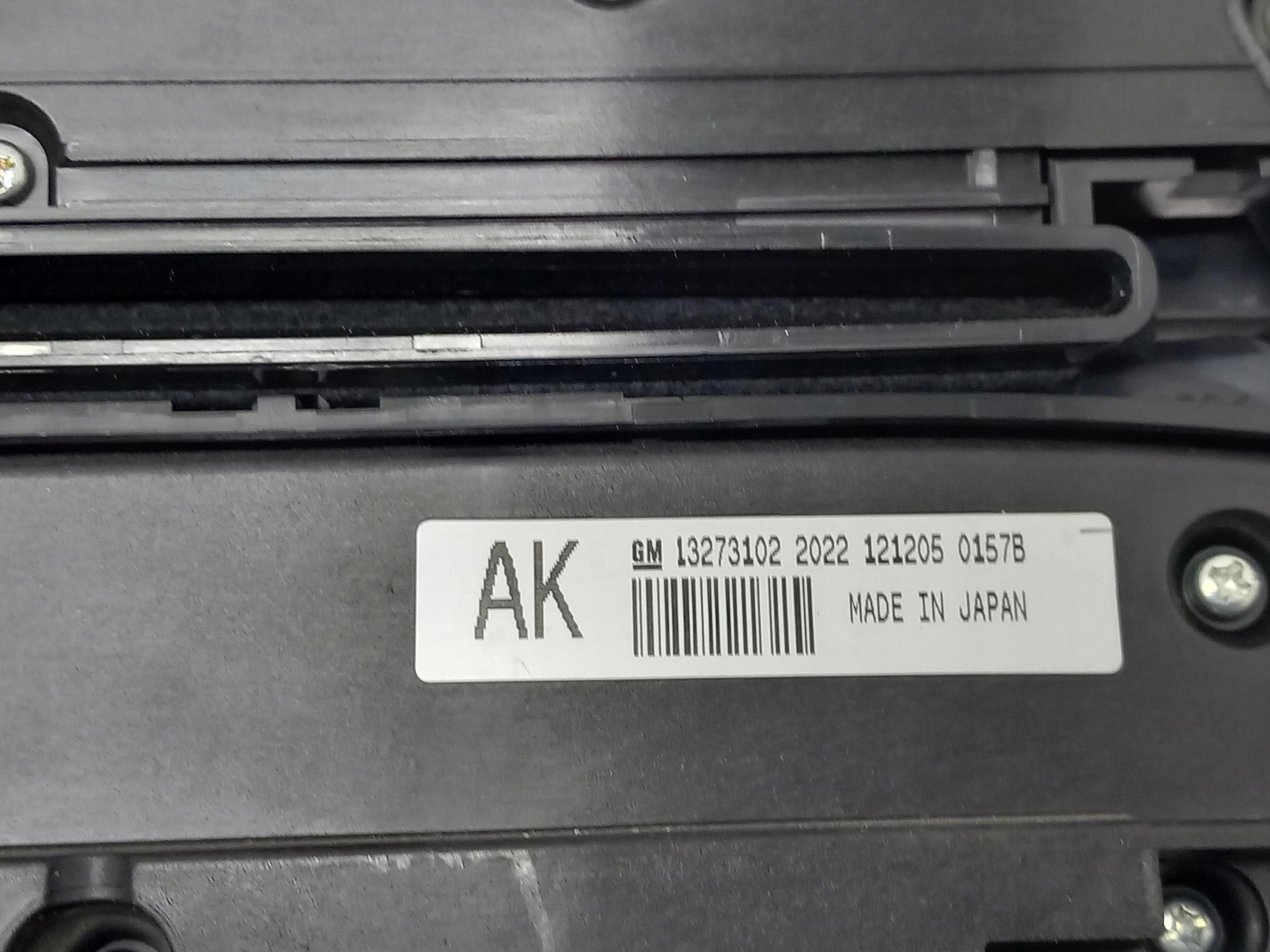 RADIO CD AUX Unite commande clima OPEL INSIGNIA A 20997890 08-17