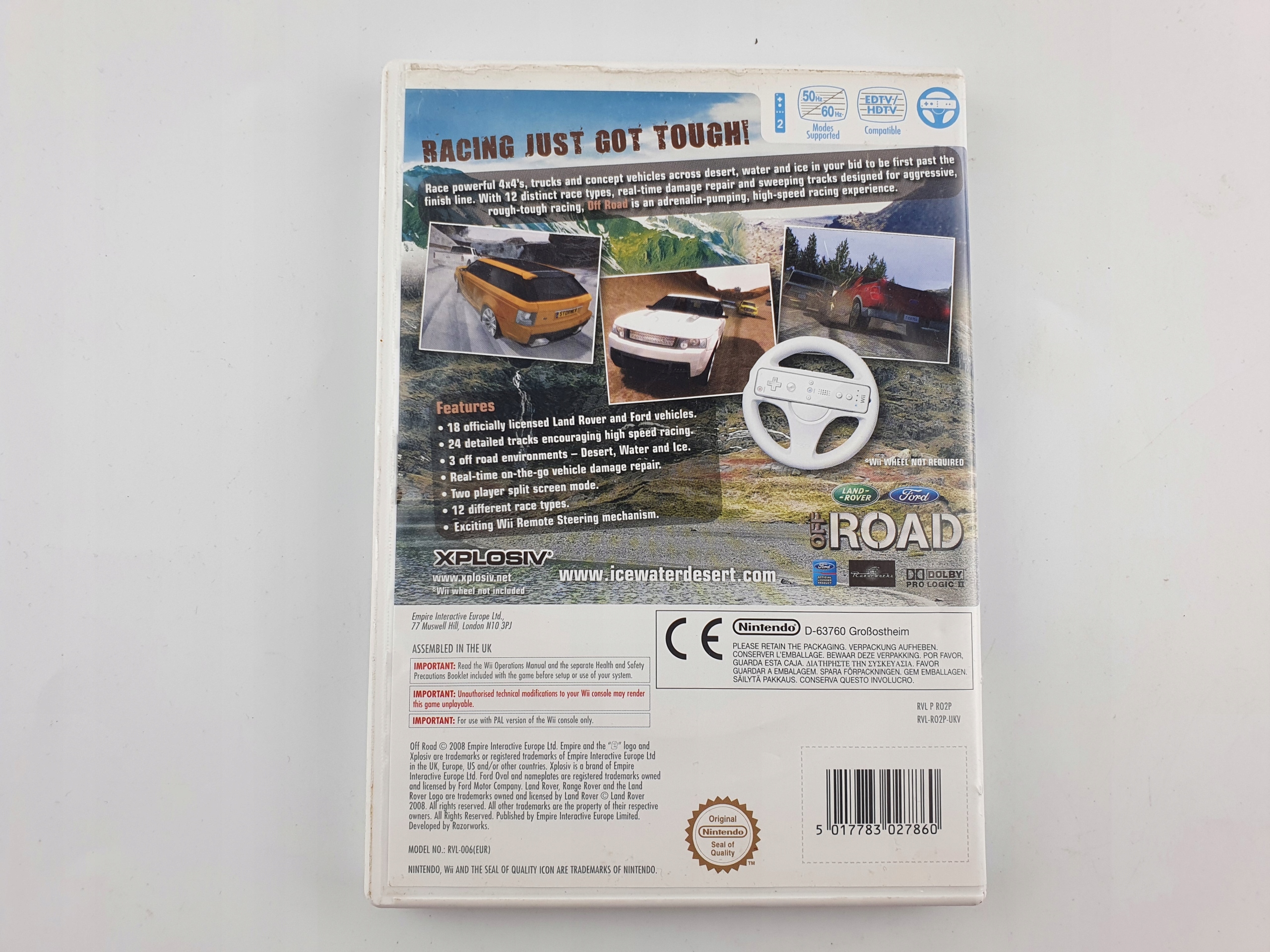 Land Rover Ford Off Road Wii (eng) (3) Producent inny