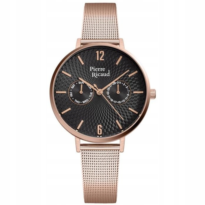 Dámské hodinky Pierre Ricaud P22110.9154QF růžové zlato