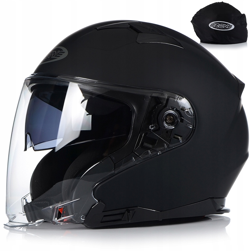

Kask Motocyklowy Ozone Skuter Chopper r.S + Blenda