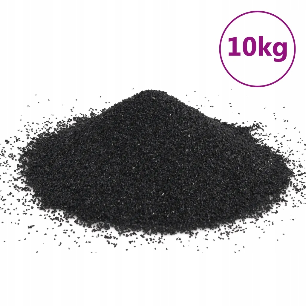 Levně Písek do akvária, 10 kg, černý, 0,2-2 mm