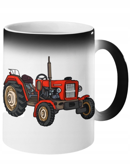 KUBEK MAGICZNY PREZENT UPOMINEK CIĄGNIK TRAKTOR