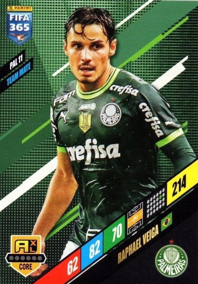 Adrenalyn XL 365 2024 PAL11 Raphael Veiga Panini