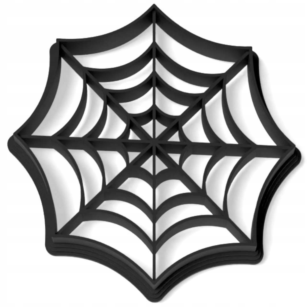 

Foremka pajęczyna Halloween wykrojnik Ciastko