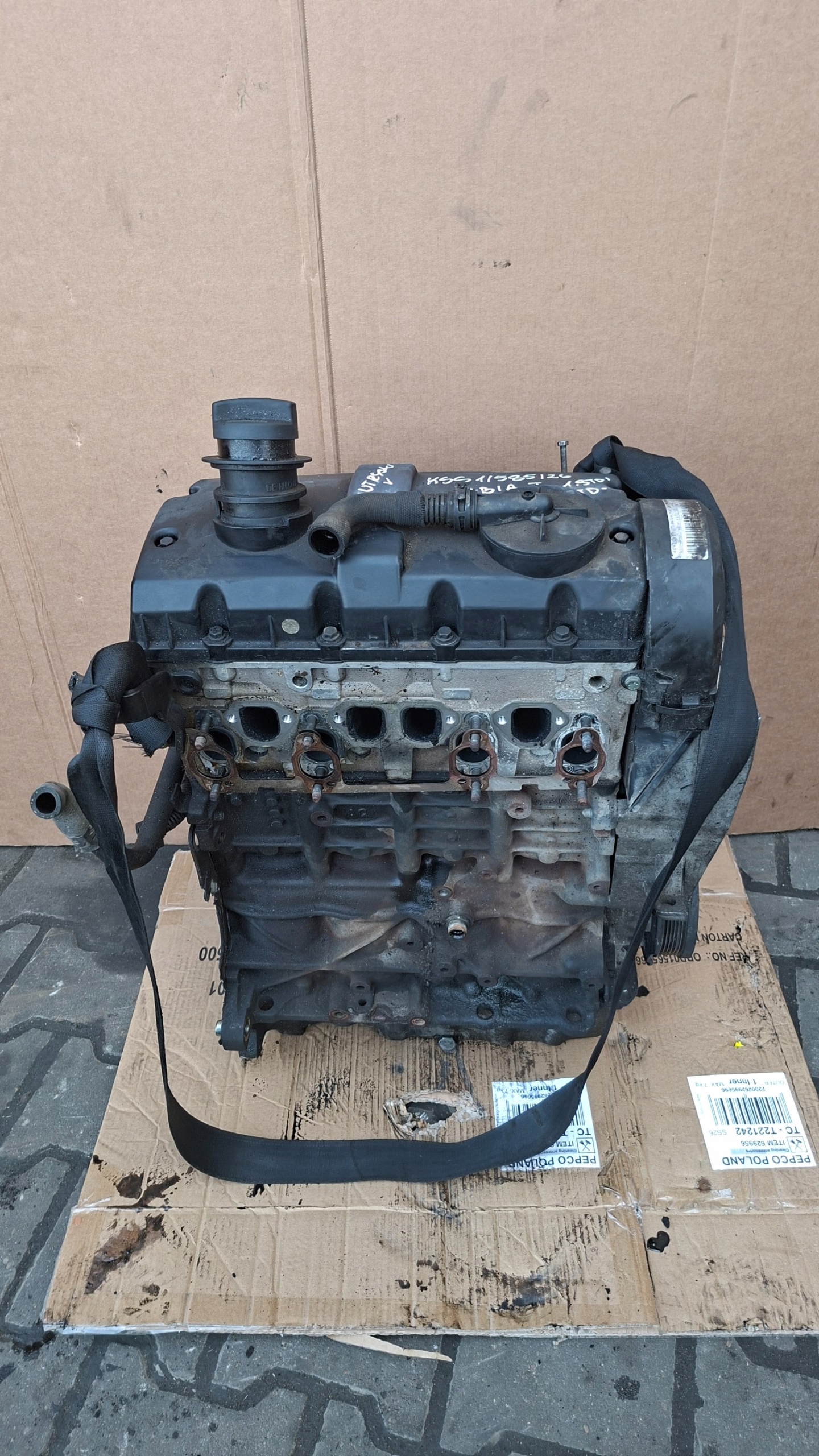 engine pillar Z UKLADEM PALIWOWYM SKODA FABIA and 1.9TDI