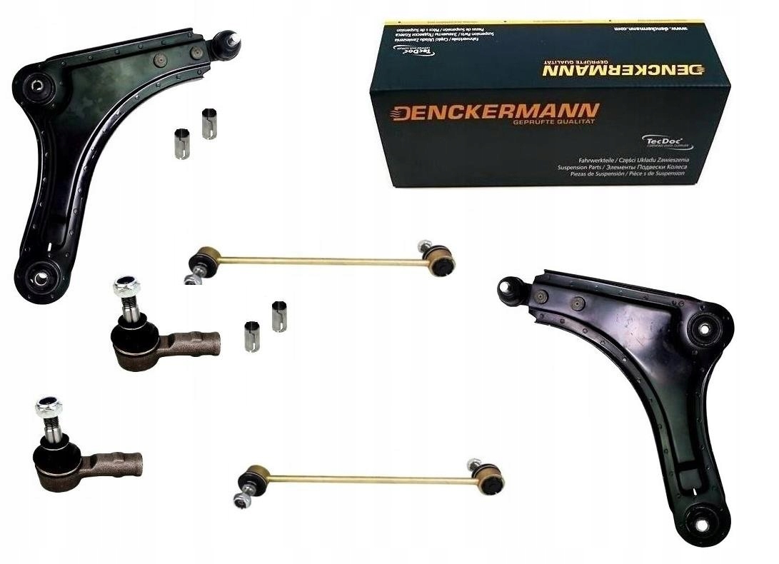 Ramena Spojky Koncovky Pouzdra Daewoo Nubira I, II Přední Sada