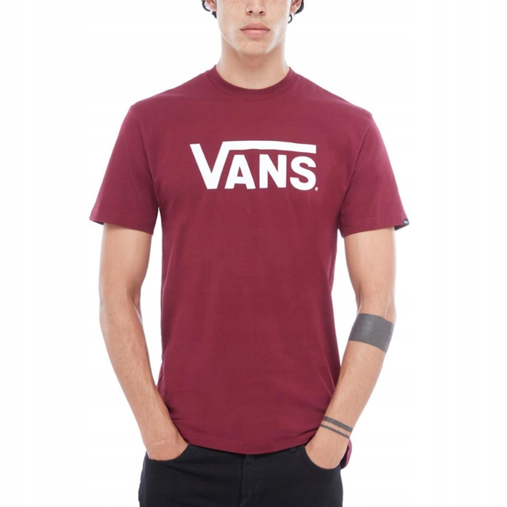 

Koszulka męska bordowa Vans Classic VN000GGGZ28 XL