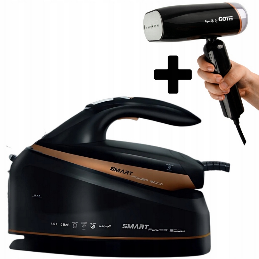 Gotie GGP-3000 Generátor Páry Smart Power 3000W napařovač oděvů GPU-1400C