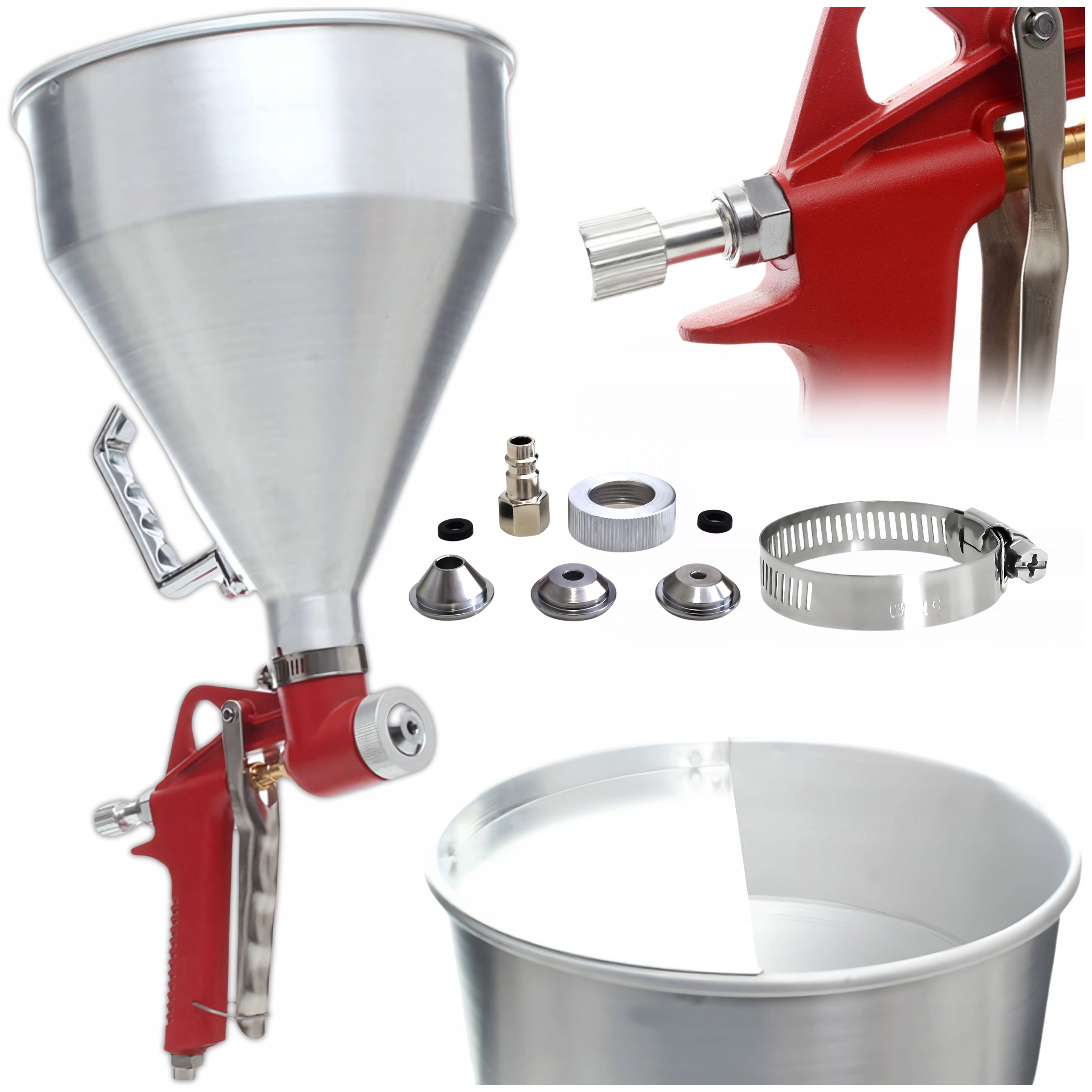 ПИСТОЛЕТ 5Л ДЛЯ ШТУКАТУРКИ ШТУКАТУРКИ ПОКРАСКИ СТЕН